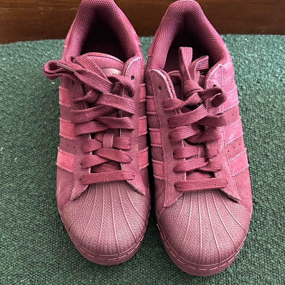 Adidas Women's Burgundy Sneakers